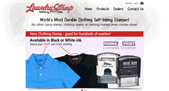 Desktop Screenshot of laundrystamp.com